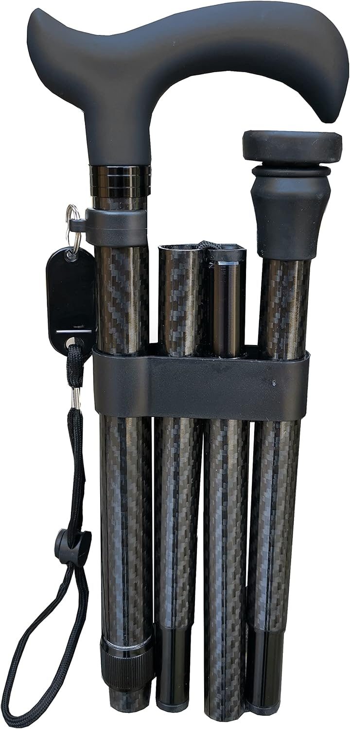 Carbon Fibre Folding Walking Stick