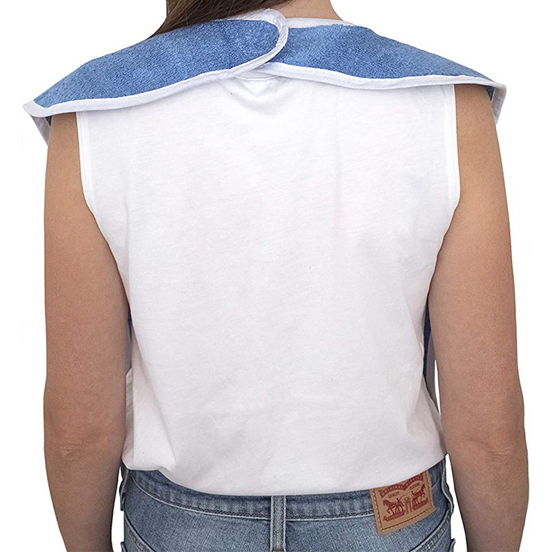 Reusable Adult Bib with Crumb Catcher - Image 3