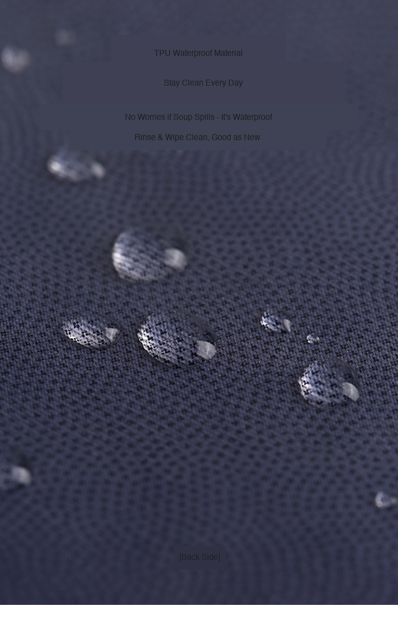 Reversible Waterproof Dining Bib - Image 9