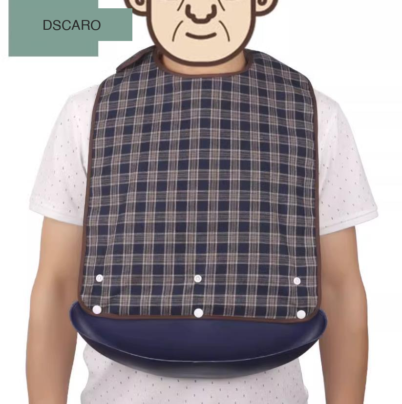 Reversible Waterproof Dining Bib - Image 7