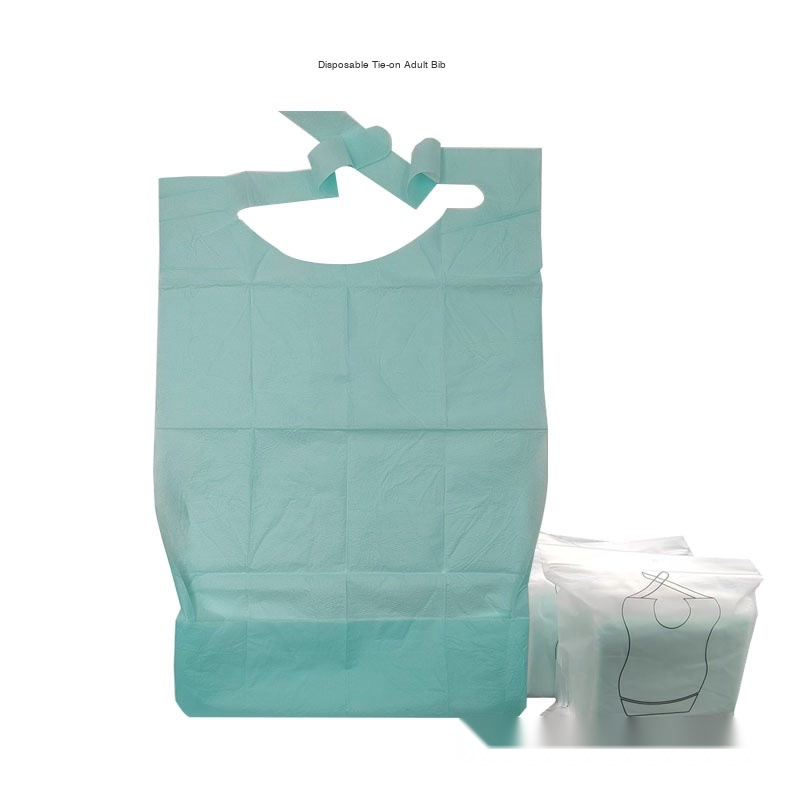 Disposable Tie-on Adult Bib (10pcs/bag)