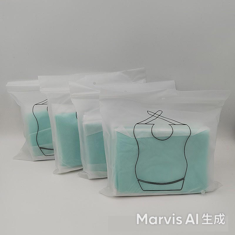 Disposable Tie-on Adult Bib (10pcs/bag) - Image 4