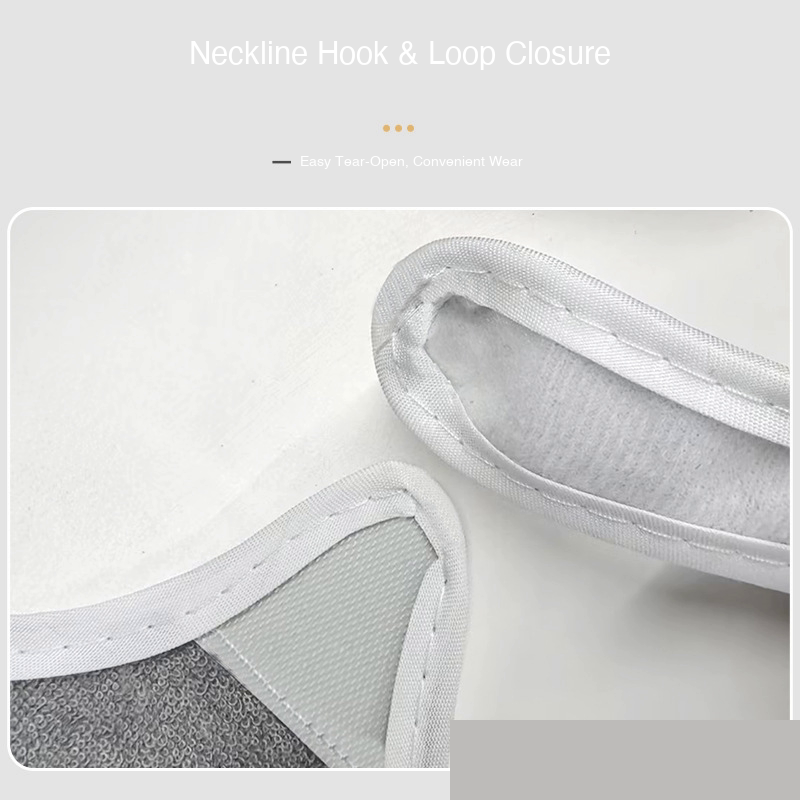 Elderly Bedside Feeding Bib (Towel + PEVA) - Image 3