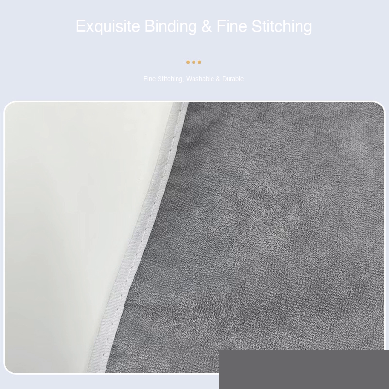 Elderly Bedside Feeding Bib (Towel + PEVA) - Image 4