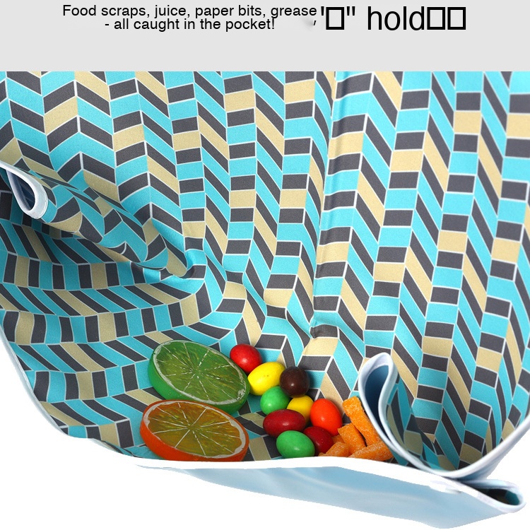 Extra Thick Large Adult Dining Bib (Reversible 2-Pattern) - Image 3