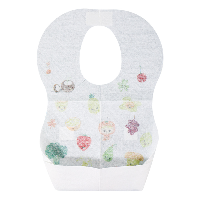 Disposable Animal-Print Baby Bib (0-6 Years, 120pcs MOQ) - Image 4